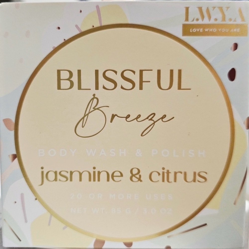 L.W.Y.A. Blissfull Breeze Body Wash & Polish - Jasmine & Citrus 🍊 🍋‍🟩